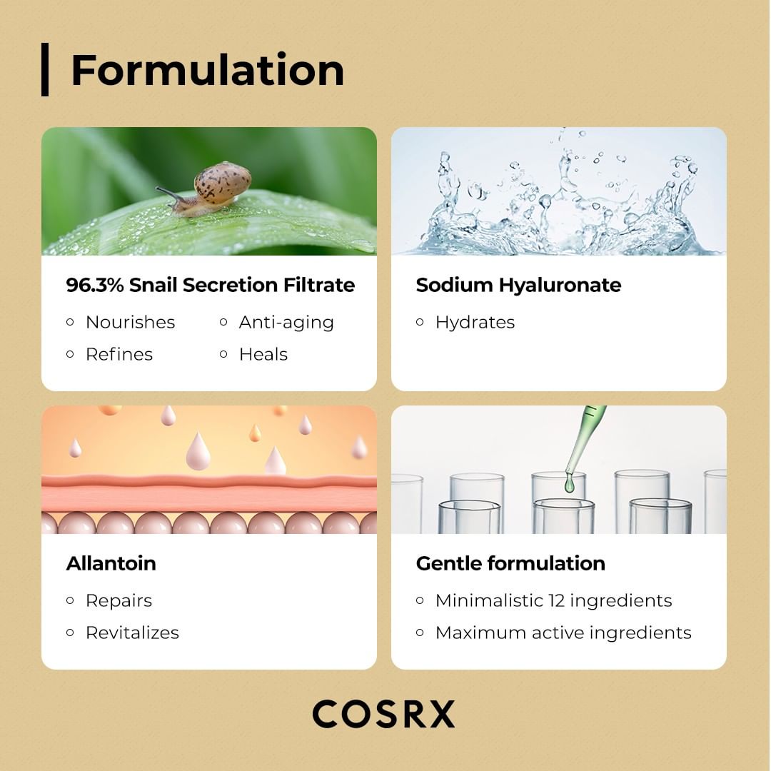 اسنس حلزون کوزارکس Cosrx